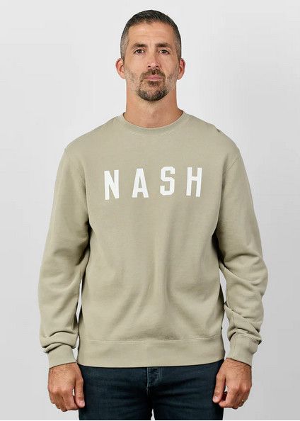 The NASH™ Tonal Crew, Color: Stone Gray, Size: S