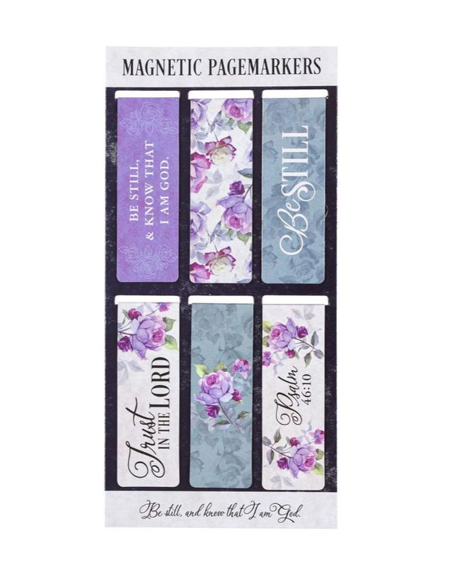 Magnetic Bookmark Set | Be Still