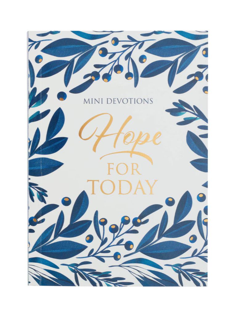 Mini Devotions Hope for Today booklet with inspirational messages, compact size for daily encouragement