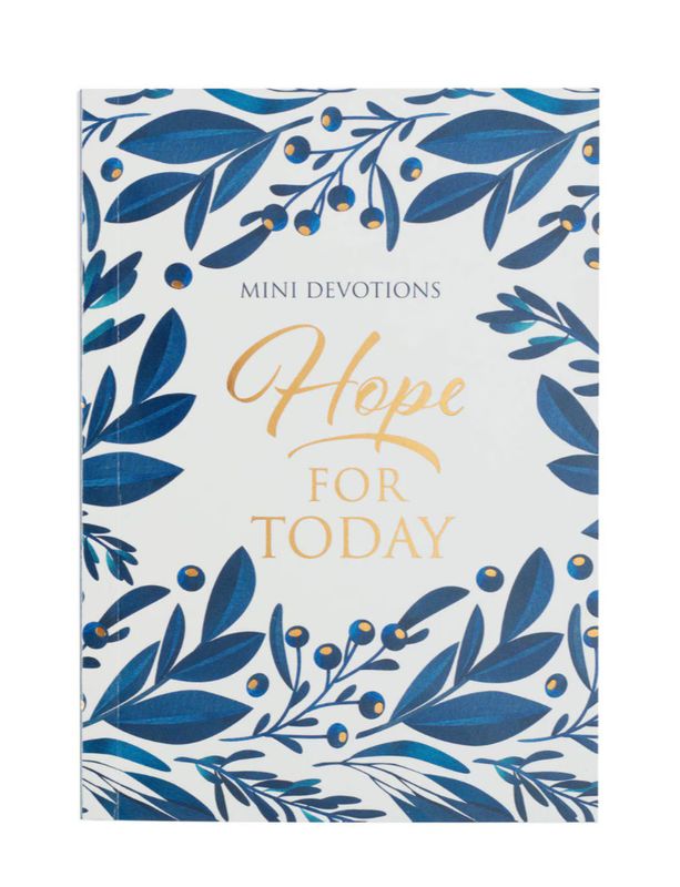 Mini Devotions Hope for Today booklet with inspirational messages, compact size for daily encouragement