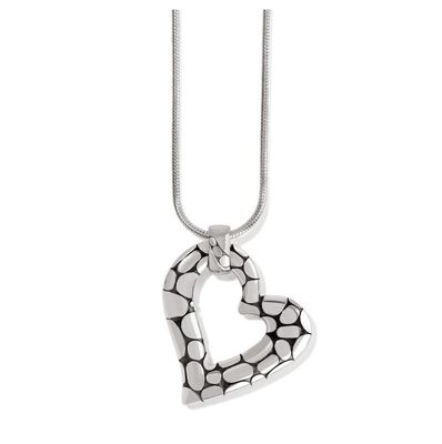 Pebble Heart Necklace