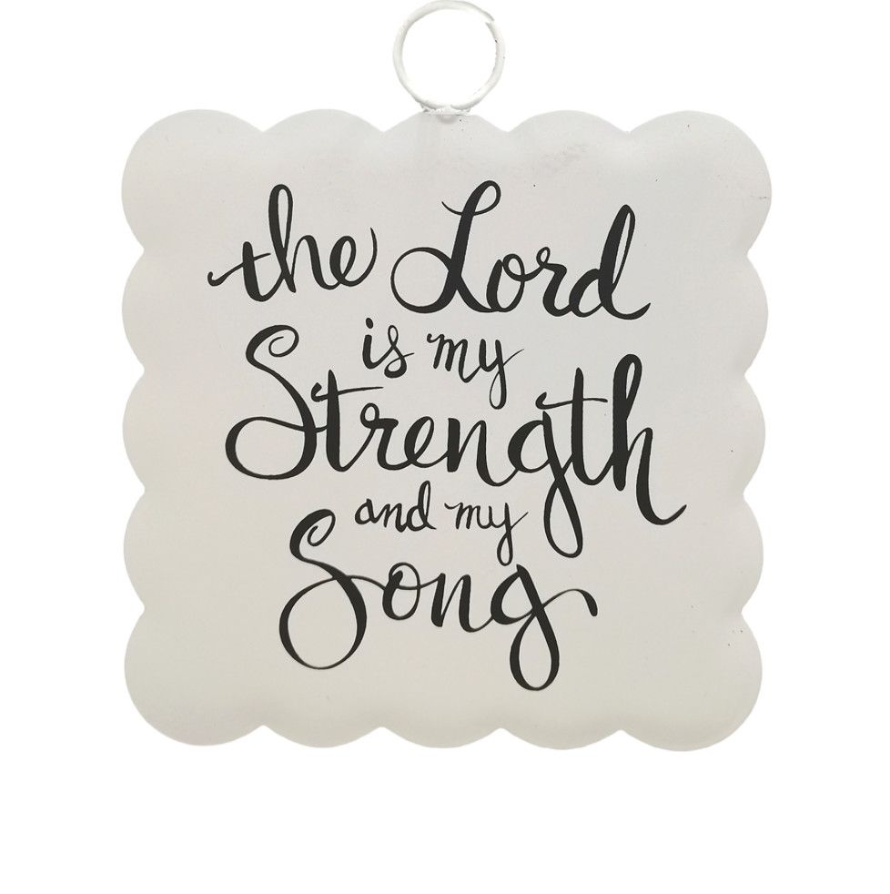 Round Top© Attachment | Mini Gallery Scallop The Lord is My