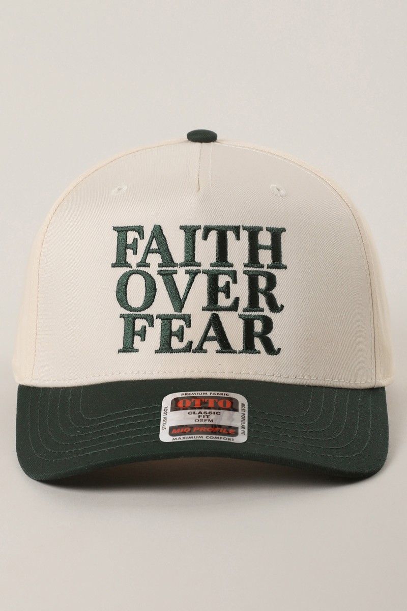 Faith over Fear Hat