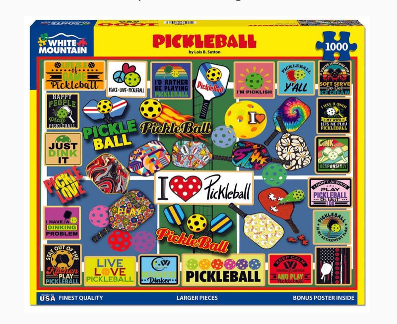 Pickleball 1000 Piece Puzzle