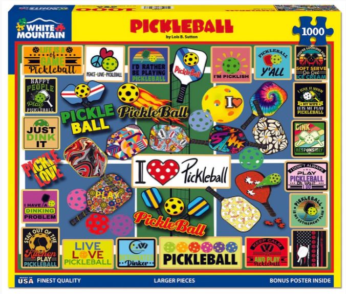 Pickleball 1000 Piece Puzzle
