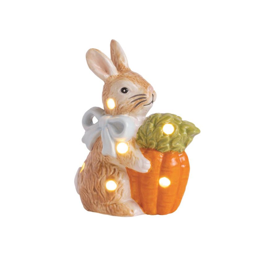 Bunny Carrot LED Light up Sitter