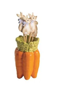 Easter Toothpick Holder | Carrot Bundle
