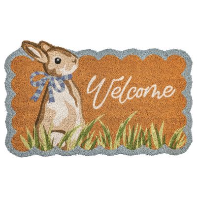 Easter Scalloped Doormat