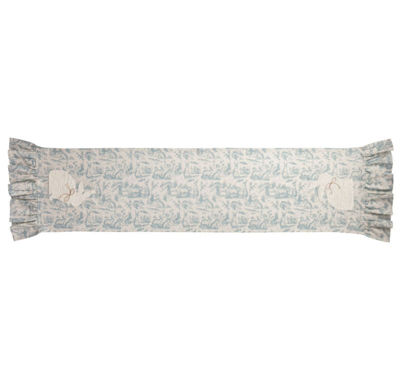 Easter Bunny Blue Table Runner