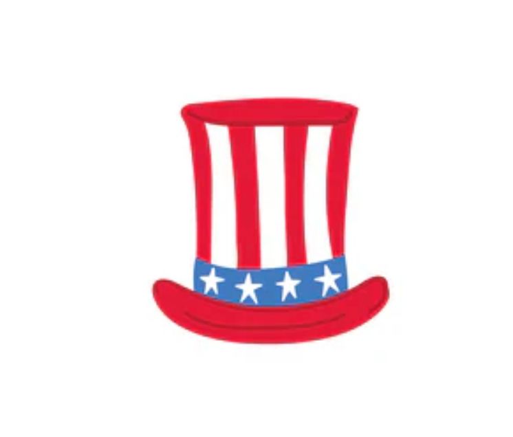 Happy Everything™ Mini Attachment | Uncle Sam Hat