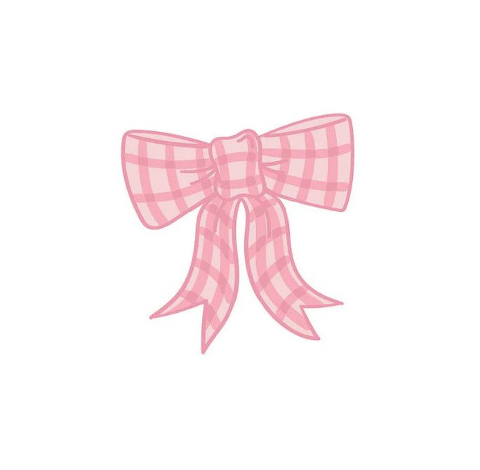 Happy Everything™ Mini Attachment | Pink Gingham Bow