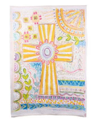 Cross Abstract Canvas