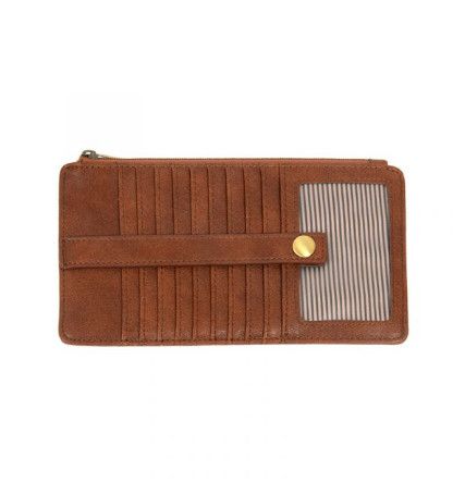 New Kara Mini Wallet, Color: Saddle