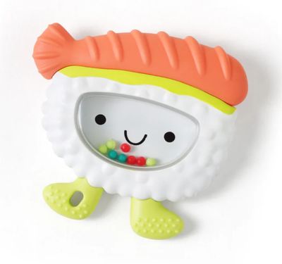 Sweetie Shake Plus™ Teething Rattle Toy | Sushi