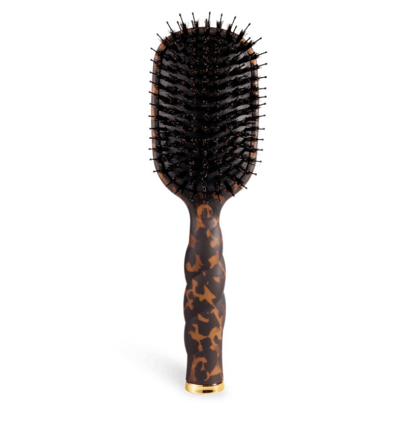 Teleties™ Boar Bristle Hair Brush, Color: Tortoise