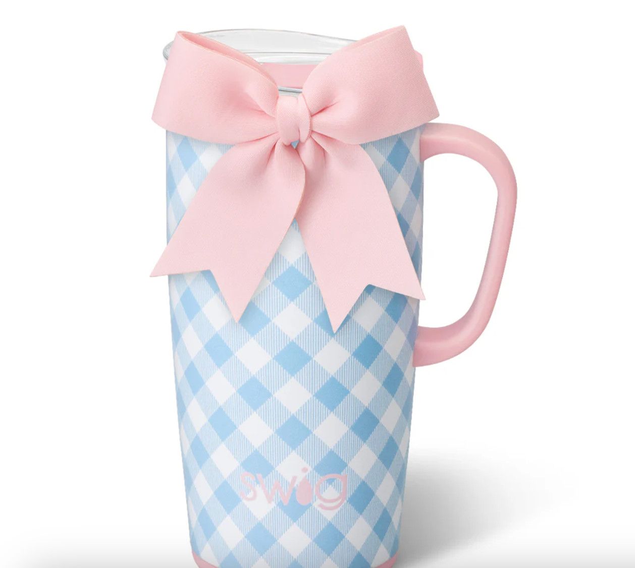 Swig Gingham Collection, Size: 22oz Travel mug