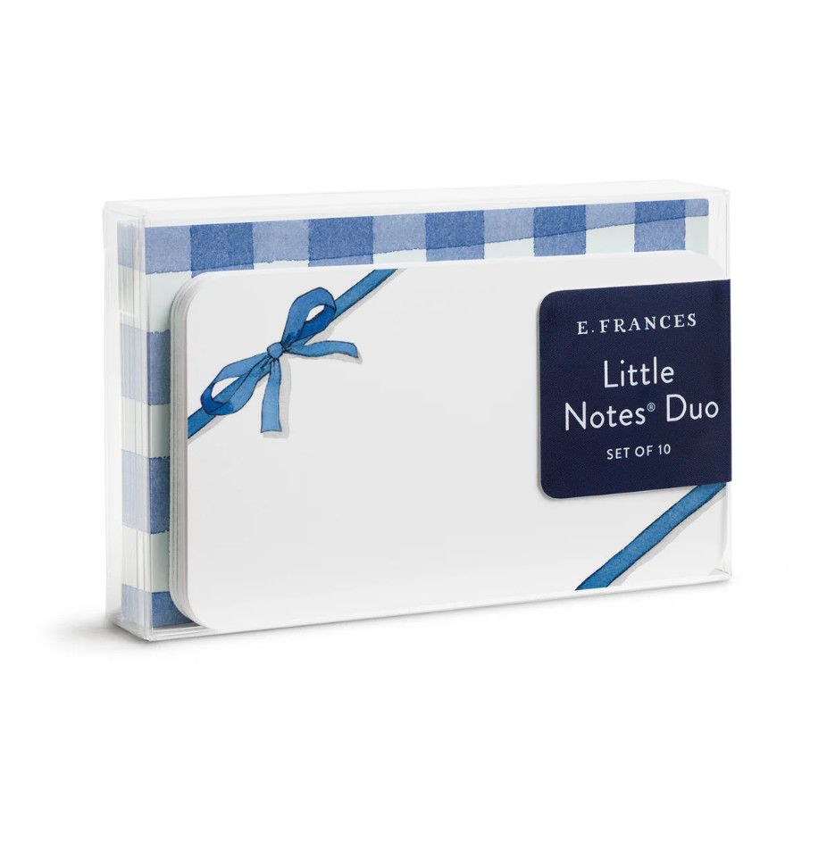 Little Notes Duo Set | Blue Bow