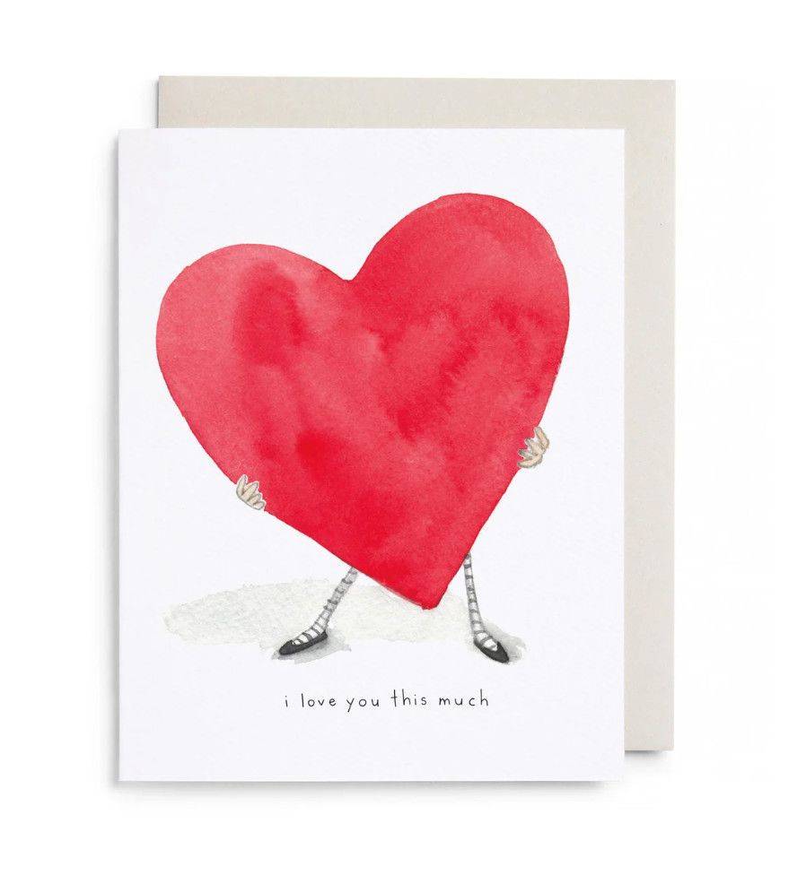 I Love You This Much Greeting Card