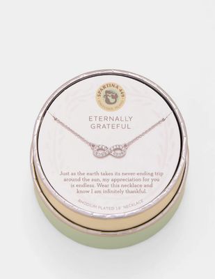 SLV Necklace 18" Eternally Grateful/Infinity