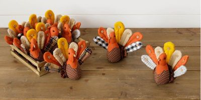 Weighted Sit Around Fabric Turkey