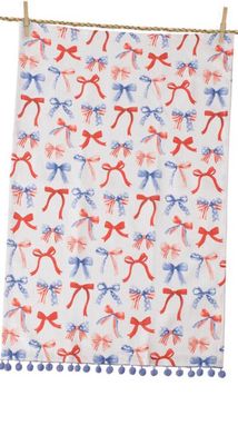 American Bows Tea Towel