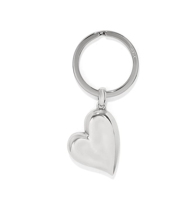Cascade Two Tone Heart Key Fob