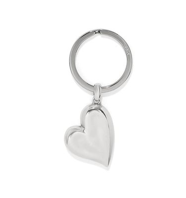 Cascade Two Tone Heart Key Fob