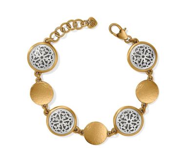 Ferrara Two Tone Luce Link Bracelet