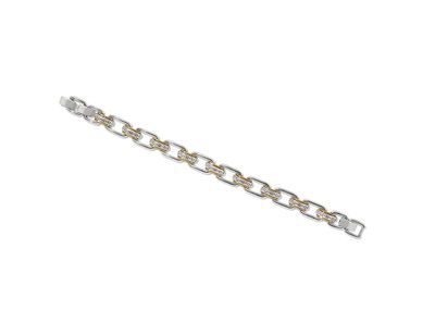 Mosaic Two Tone Links Bracelet