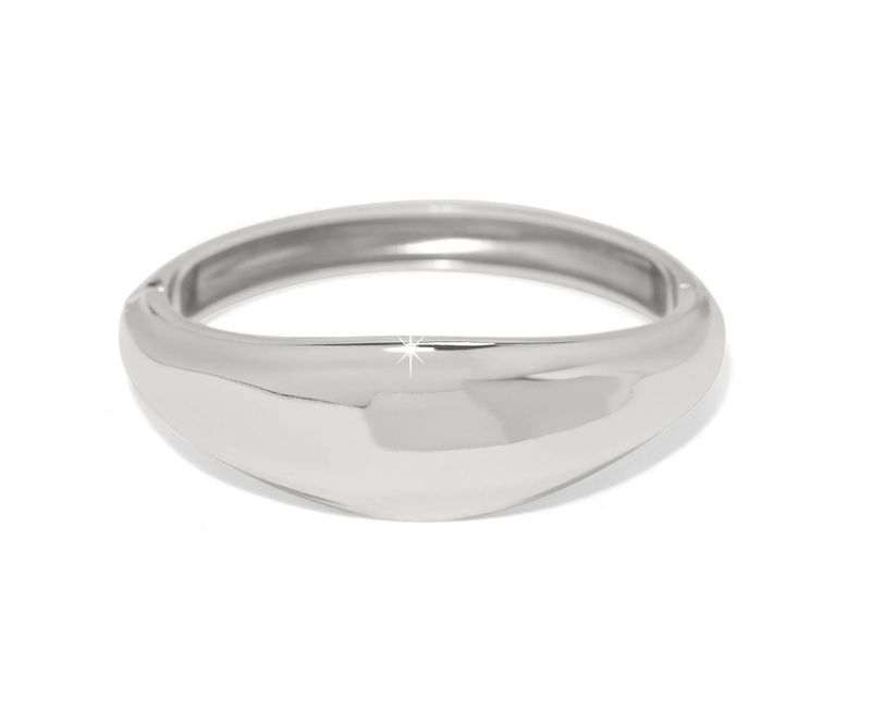 Cascade Lumina Hinged Bracelet Silver