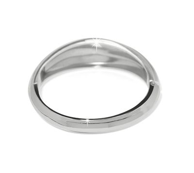 Cascade Lumina Hinged Bracelet Silver