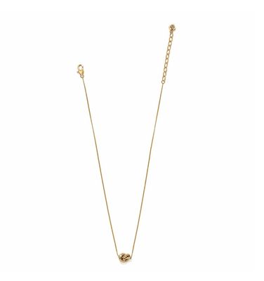 Interlok Single Knot Mini Necklace Gold