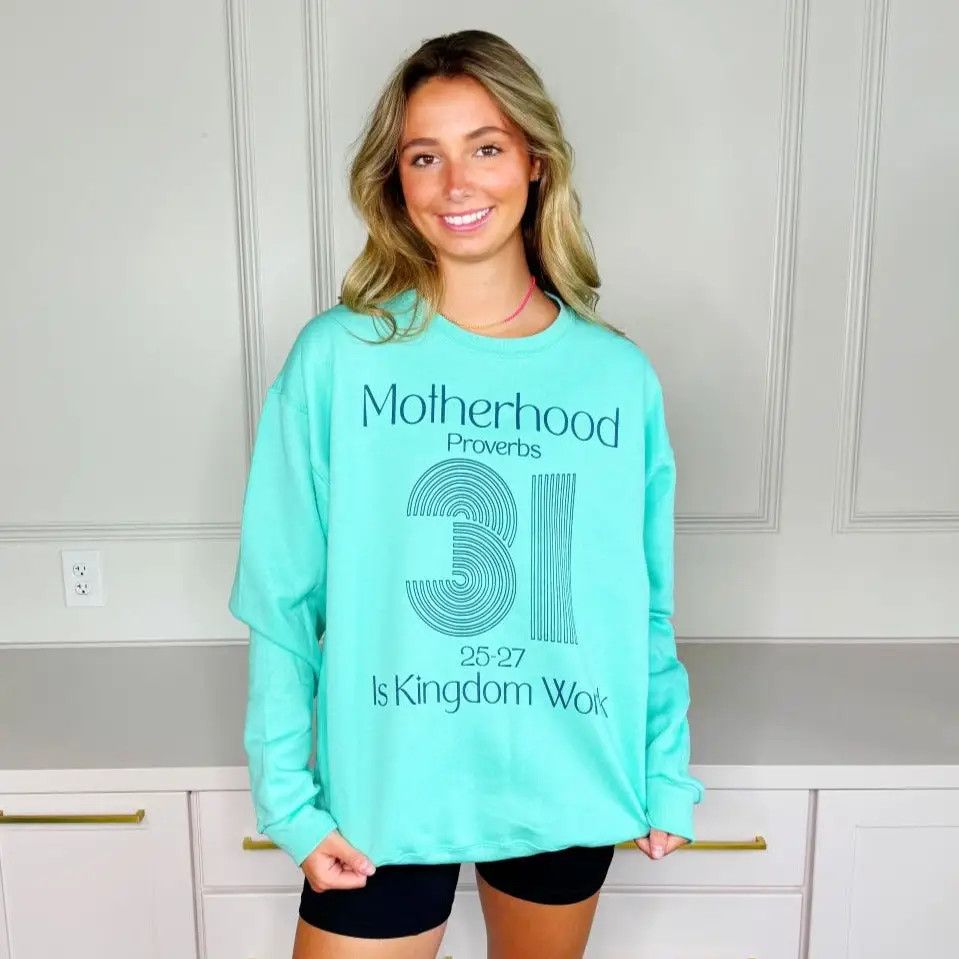 Motherhood Is Kingdom Sweatshirt, Size: S