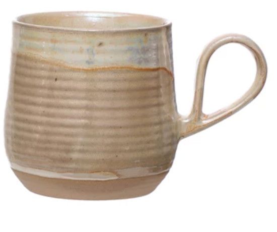 Tan Stoneware Mug | 18oz