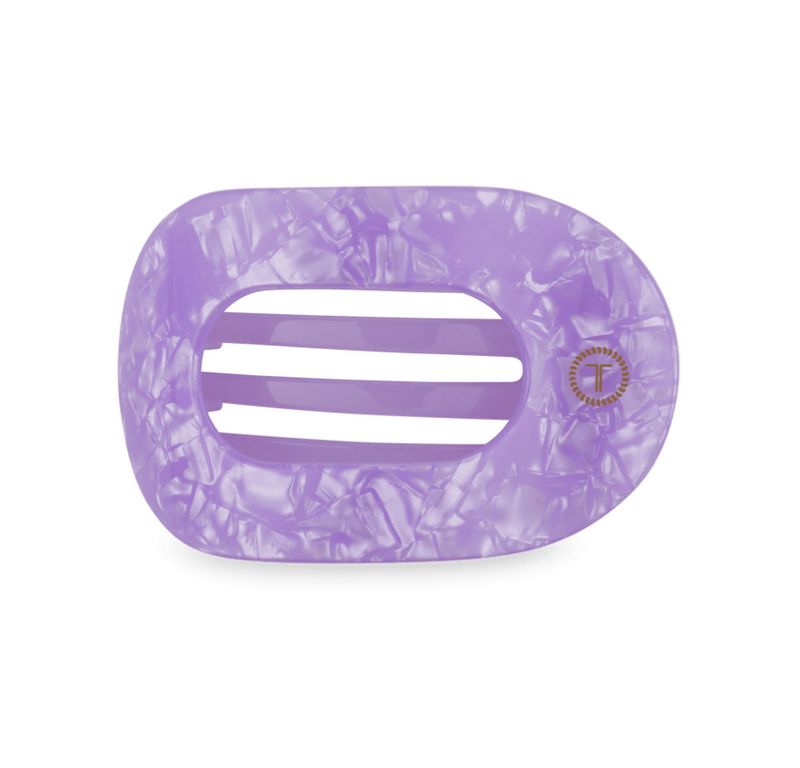 Teleties™ Flat Round Hair Clip | Lavender Mist