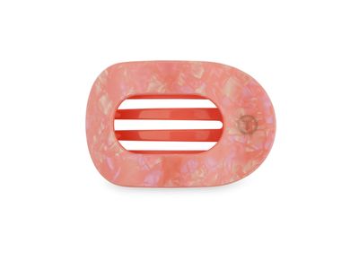 Teleties™ Flat Round Hair Clip | Dreamsicle