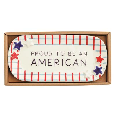 Proud to be an American Sentiment Tray