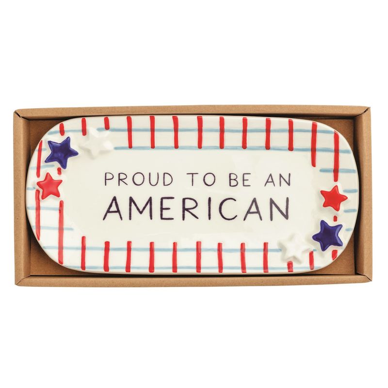 Proud to be an American Sentiment Tray