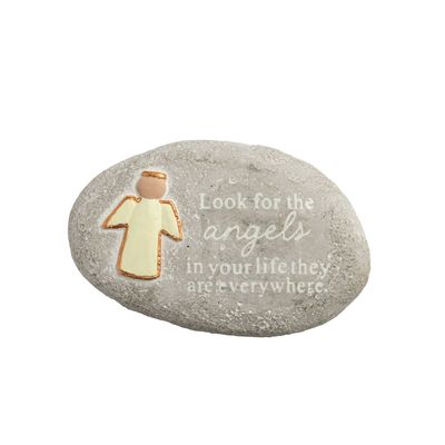 Look for Angels Small Garden Rock