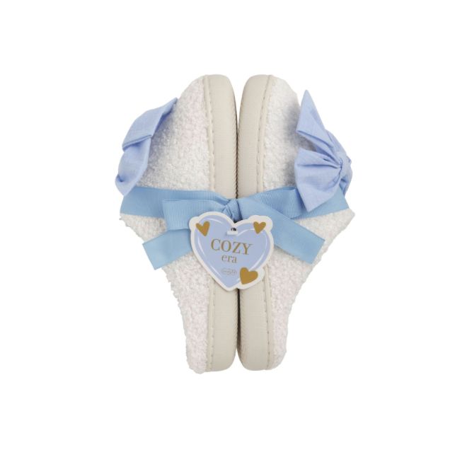 Cozy Era Bow Slippers