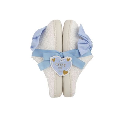 Cozy Era Bow Slippers