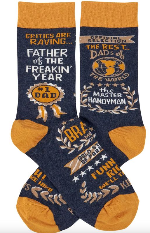 Father of the Year Socks