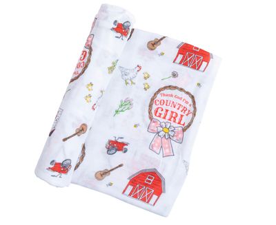 Country Girl Baby Swaddle