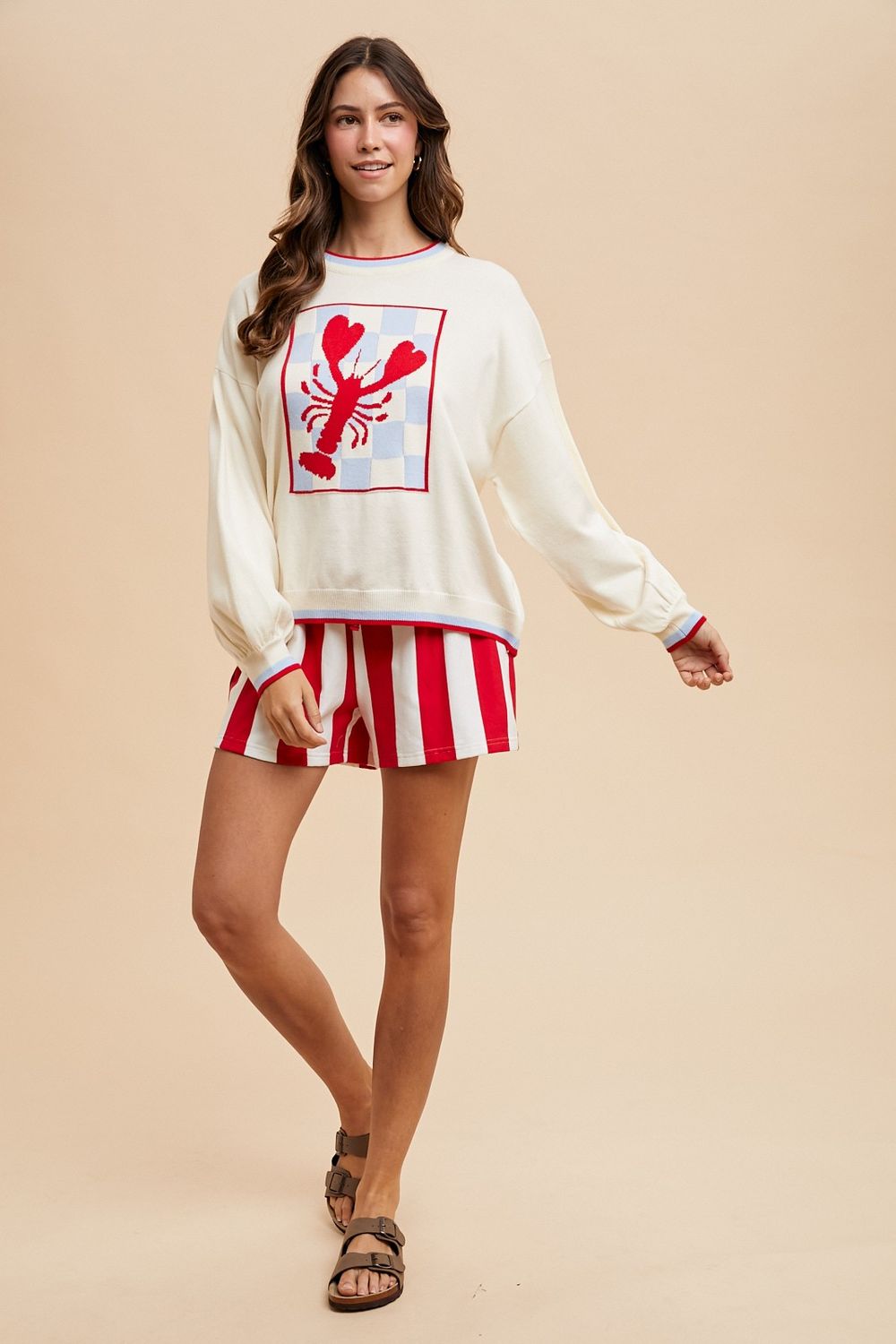 The Lilly Lobster Sweater, Size: S