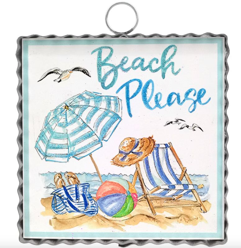 Round Top© Attachment | Mini Beck's "Beach Please"