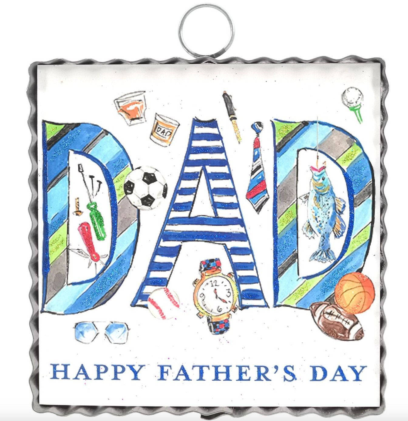 Round Top© Attachment | Mini Beck's "Happy Father's Day"