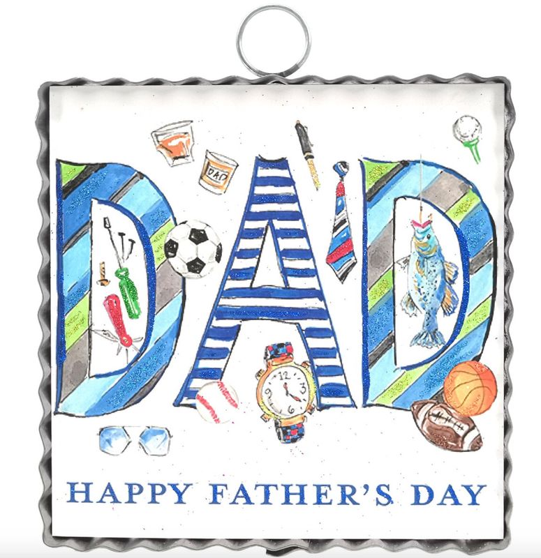 Round Top© Attachment | Mini Beck's "Happy Father's Day"