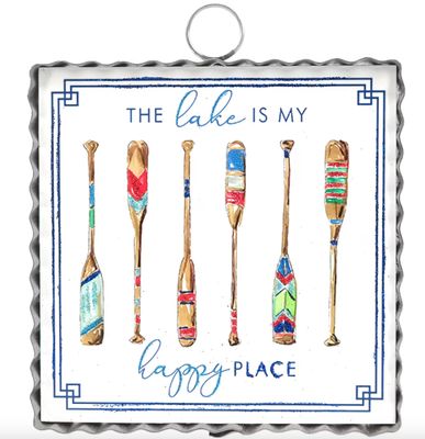 Round Top© Attachment | Mini Beck's "The Lake is my Happy Place"