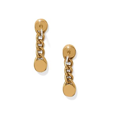 Trust Life Post Drop Earrings