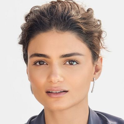 Meridian Geo Bar Post Earrings | Silver